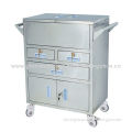 OEM Service Acceptable for Stainless Steel Hospital Emergency Treatment Cart